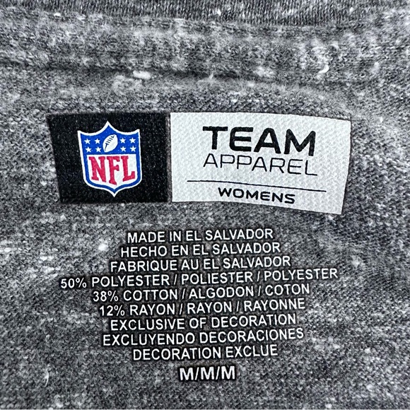 Team Apparel NFL Pittsburgh Steelers Long Sleeve Graphic Tee-Shirt Size M EUC - Picture 3 of 6